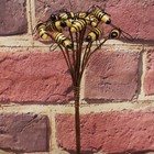 12 Pcs Primitive Bee 9  Stems  Picks  Bunch With Wire Wings - Crafts