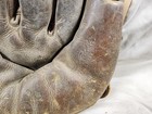 Antique 5 Finger Elmer Riddle Model Baseball Glove Resto Project