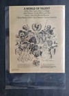 Bee Gees Abba Onj The Music For Unicef Concert Album Promo Print Ad 1979