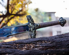Handmade Conan Atlantean Sword Replica Steel Barbarian Swords W Display Plaque