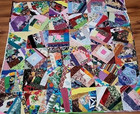 Handmade Crazy Quilt Throw Blanket  52  X 52   