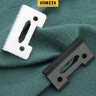 Professional Replacement Clipper Ceramic Blades Stagger Tooth 2 Holes Precision