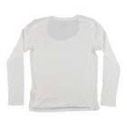 Ralph Lauren Shirt Womens Medium White Scoop Neck Long Sleeve Pony Tee Size M