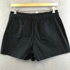 New Loft Shorts Womens Size Medium Shorts Black Casual Drawstring Cotton