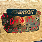 Johnson Model 5-a Card Shuffler For 1-3 Decks W  Box   Instructions And More  