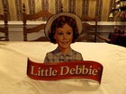 Very Nice Original Little Debbie Advertising Rack Sign