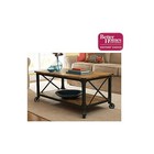 Better Homes   Gardens Rustic Farmhouse Coffee Table tv Stand Weathered Pine