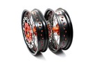 Kke 3 5 5 0x17   Supermoto Wheels Fit Ktm 690 Smc 2008 2009 2010 2011 Orange Hub