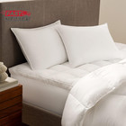 Serta Down Illusion Soft Hypoallergenic Medium firm Bed Pillows For Side  Stomac