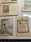 Lot Of 7 Different Vintage Antique Greeting Cards  Early 1900s-1940s