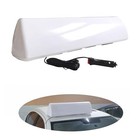 12v Cab Roof Advertising Light 26 8  Large Size Car Roof Sign White