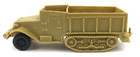 Marx Desert Fox Battleground Play Set Toy Replacement Part Tan Half Track Jeep