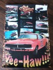 Dukes Of Hazzard General Lee 1969 Dodge Charger Mopar Art Poster Action Scenes