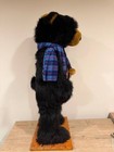 Dan Dee Collectors  Choice Plush Black Bear-size 3 Feet-euc
