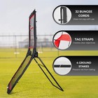4x7ft Lacrosse Rebounder For Backyard  Fields Or Indoors - Strong Rebounder N   