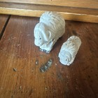 Alaskan Musk Ox And Calf Carved Vintage Fetish As Found  Unsigned 