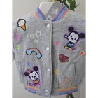 Disney Mickey   Minnie Cutie Varsity Jacket Sz 5 6 Kids