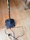 Authentic Art Deco Adjustable Bridge Floor Lamp - Stylized Bird-in-flight Finial