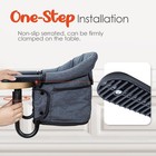 Hook On Chair Portable Baby Feeding Seat Attached To Table - Clip On High