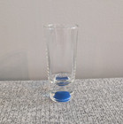 Absolut Vodka Branded 4  Shot Glass With Blue Dot Base