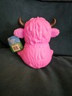 Viral New Squeeezy Highland Cow   Bull Purple  Squishy Toy