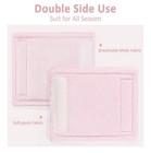 Swesen Baby Car Seat   Stroller Strap Covers Set Pink For Infant Toddler