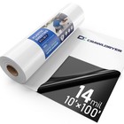 14mil 1000 Sqft 10x100 Crawlspace Flooring Underlayment Vapor Barrier Insulation