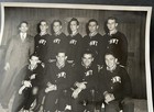 1948 Needham High School Wrestling Antique Sports Team Photo Massachusetts Nhs