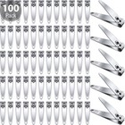 100-piece Nail Clippers Set - Ultra Sharp Stainless Steel Fingernail   Toenail T