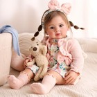 24 Inch Lifelike Reborn Baby Dolls Cute Soft   Poseable Body   Realistic Baby
