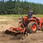 5 Ft Notched Disc Harrow Plow For Cat 0  cat 1 Fit For Kubota John Deere Tractor
