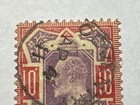 Great Britain Gb Stamp Scott 137  1902 Edward Vii  Stamps   10 Pence  Used