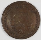 1785  angola-portugal  colony  2 Macuta W  Countermark  d maria Ii   -large Coin