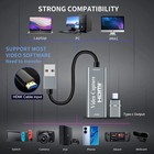 Video Capture Cards  4k Hdmi To Usb 3 0 Video Capture Device  1080p Hd 6