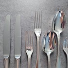 Christofle Perles 10pcs Silverplate Flatware Standard Knife Fork Spoon Very Good