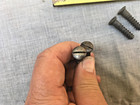 Set Of 2  Original Wwi Era Lee Enfield No1 Mrk Iii Smle  Stock Butt Plate Screws