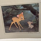 Walt Disney Classics Bambi Vintage Original Lithograph Print Cell 