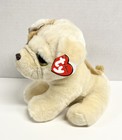 Ty Classic Houghie The Bull Dog 6  Plush Stuffed Animal With Tags