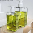 Transparent Soap Dispenser Pump Bottle 200ml   300ml Bathroom Kitchen Refillable