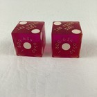 Las Vegas Club Vintage Las Vegas Casino Dice Pair Red Gambling Souvenir 946 Lot 