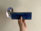 Vintage Handmade Leaded Stained Glass Kaleidoscope