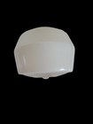 Vintage Frosted Light Fixture Glass Small Hallway Entryway Mcm