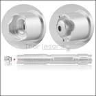Adjustable Focus 520nm Green Laser Pointers Visible Beam Charger   Batteries
