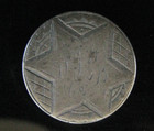 Civil War 8th Army Corp Badge Veteran Pin On A Silver Dime