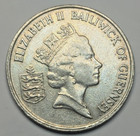 1992 Bailiwick Of Guernsey 10p Coin