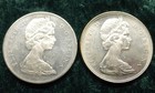 2 Canadian 80  Silver Voyageur Dollars  1965  1966 Canada  1 Coins  Km  64 1