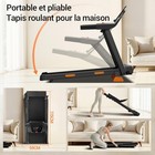 15  Incline Treadmills For Home With Led Screen   Handles  3-in-1 Portable Tread