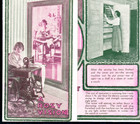 Antique 1910 s Western Electric Sewing Machine Before   After  3-fold Brochure