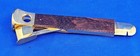Vtg Donatus Rosewood   Gold Plated Cigar Cutter W  Box Solingen West Germany