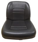 John Deere High Back Skid Steer Seat Black 70 125 240 7775   8875
